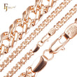 .Classic Rombo link Rose Gold chains
