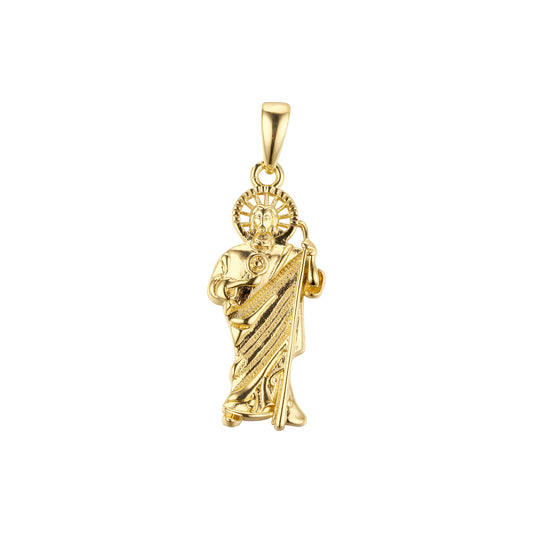 Portrait of Jesus 14K Gold pendant