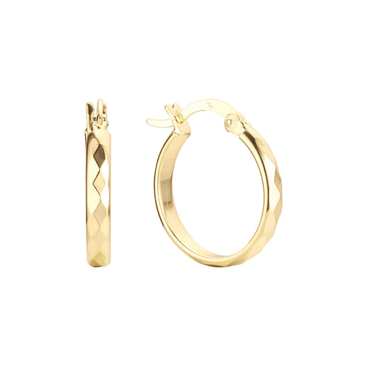 Hoop 14K Gold earrings