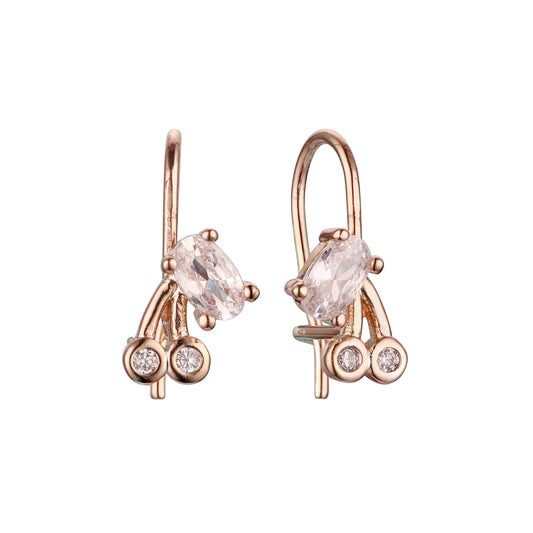 Rose Gold child earrings