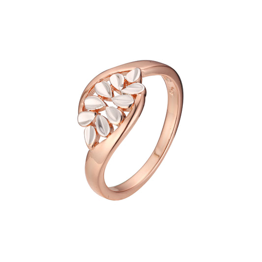 Rings in Rose Gold,two tone plating colors