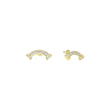 14K Gold stud earrings