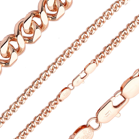 Infinity 8 Rose Gold Chains