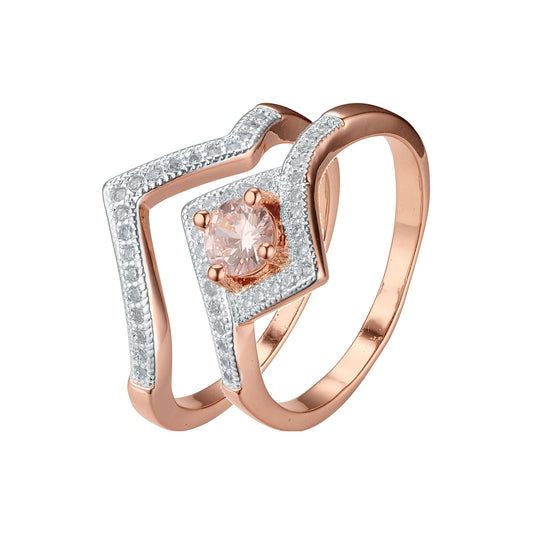 Rings in Rose Gold, 14K Gold, two tone plating colors