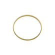 Round glossy 6mm bracelets plated in 14K Gold, 18K Gold colors