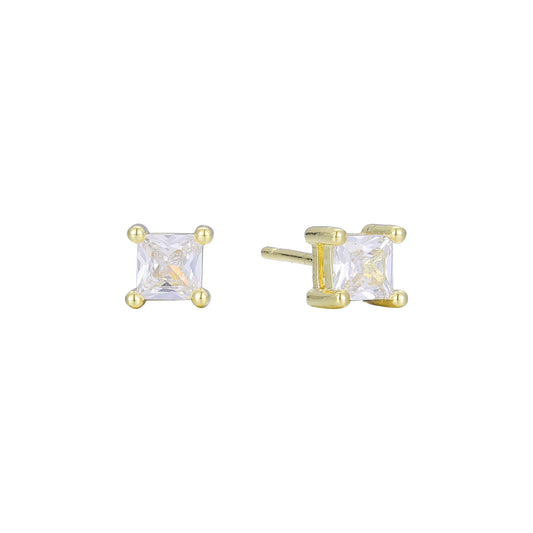 14K Gold stud earrings