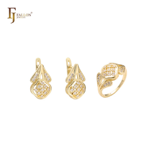 14K Gold Set with Rings