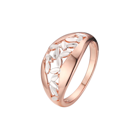 Rings in Rose Gold,two tone plating colors