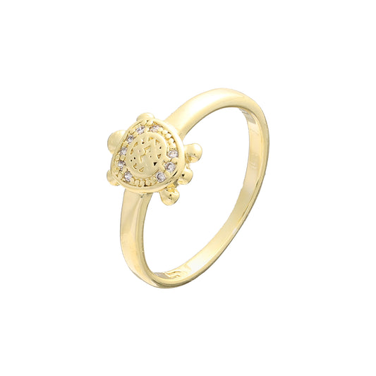 Rings in 14K Gold, two tone plating colors