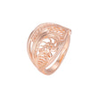 Renaissance filigree rings plated in Rose Gold