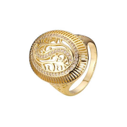 Rings in 14K Gold, Rose Gold plating colors