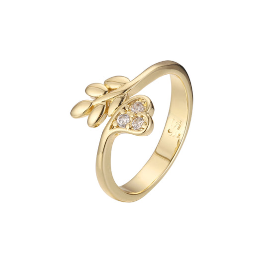 Vhild rings in 14K Gold, Rose Gold plating colors