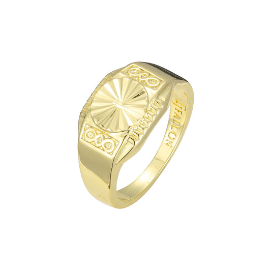anéis masculinos de ouro 14k