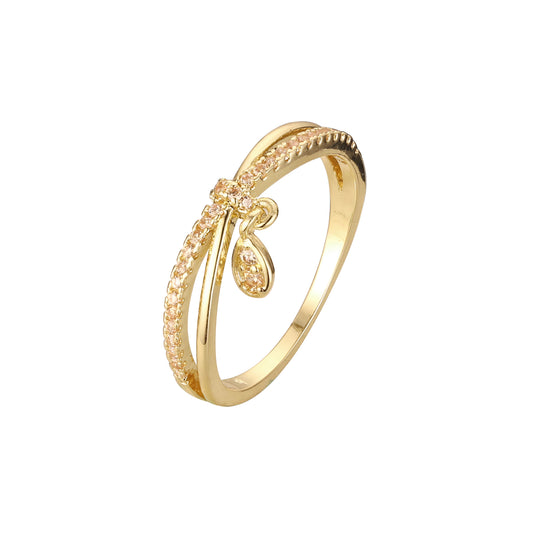 ホワイトゴールド、14K ゴールド、ローズゴールドメッキ色の結婚指輪リング舗装石