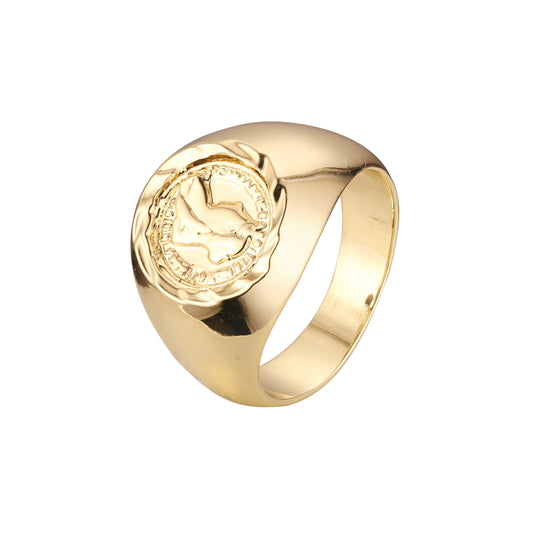 кольца-печатки из Жёлтое золото 585 пробы