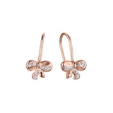 Rose Gold two tone child earrings